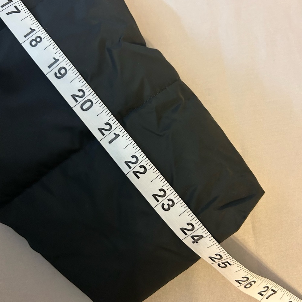 Women’s Cole Haan Signature Black Puffer Quilted Mid Length Jacket Size XL - Picture 9 of 11